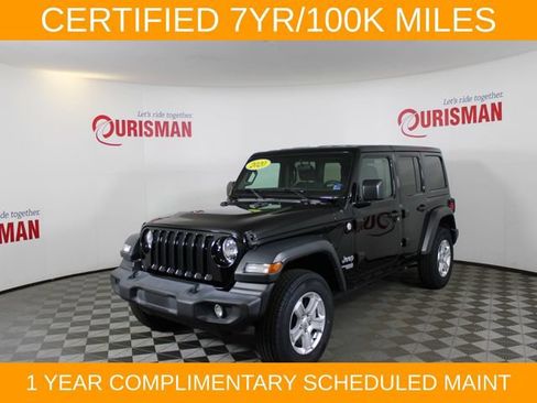 Used 2020 Jeep Wrangler Unlimited Sport S AWD/4WD image 2
