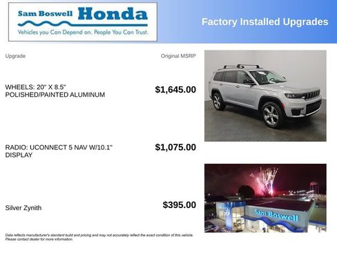 Used 2022 Jeep Grand Cherokee L Limited AWD/4WD image 4