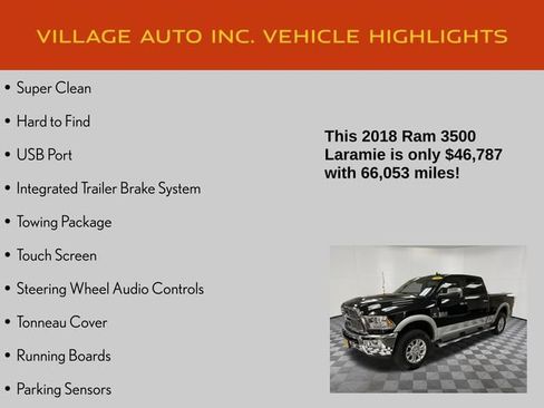 Used 2018 RAM 3500 Laramie AWD/4WD image 7