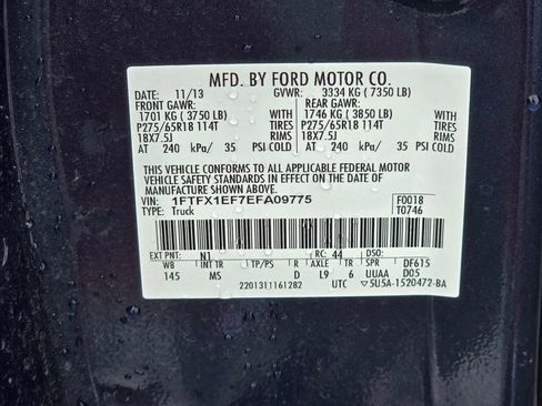 Used 2014 Ford F150 XLT w/ XLT Chrome Package AWD/4WD image 23
