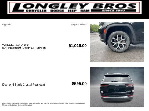 Used 2023 Jeep Grand Cherokee L Limited AWD/4WD image 6