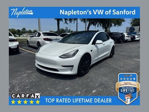 Used 2022 Tesla Model 3 Performance AWD/4WD image 1
