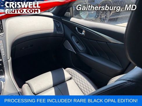 Used 2023 INFINITI Q50 Red Sport 400 w/ Black Opal Edition AWD/4WD image 53