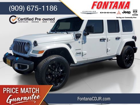 Certified 2024 Jeep Wrangler Unlimited Sahara AWD/4WD image 1