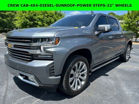 Used 2021 Chevrolet Silverado 1500 High Country w/ Technology Package AWD/4WD image 1