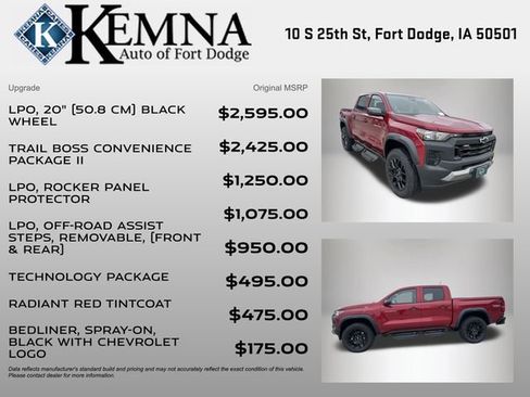 Used 2025 Chevrolet Colorado Trail Boss image 4