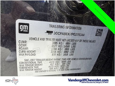 Certified 2023 Chevrolet Silverado 1500 Custom RWD image 28