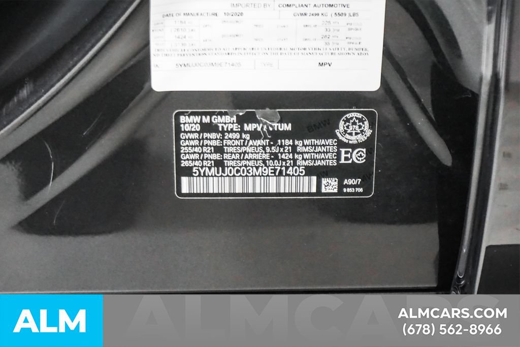 Used 2021 BMW X4 M AWD/4WD image 59