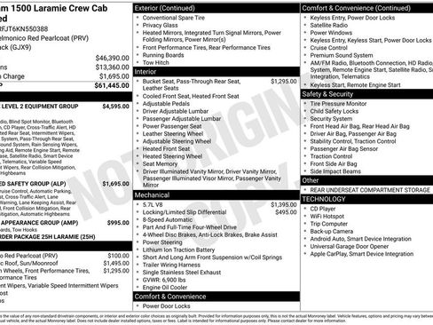 Used 2019 RAM 1500 Laramie image 28