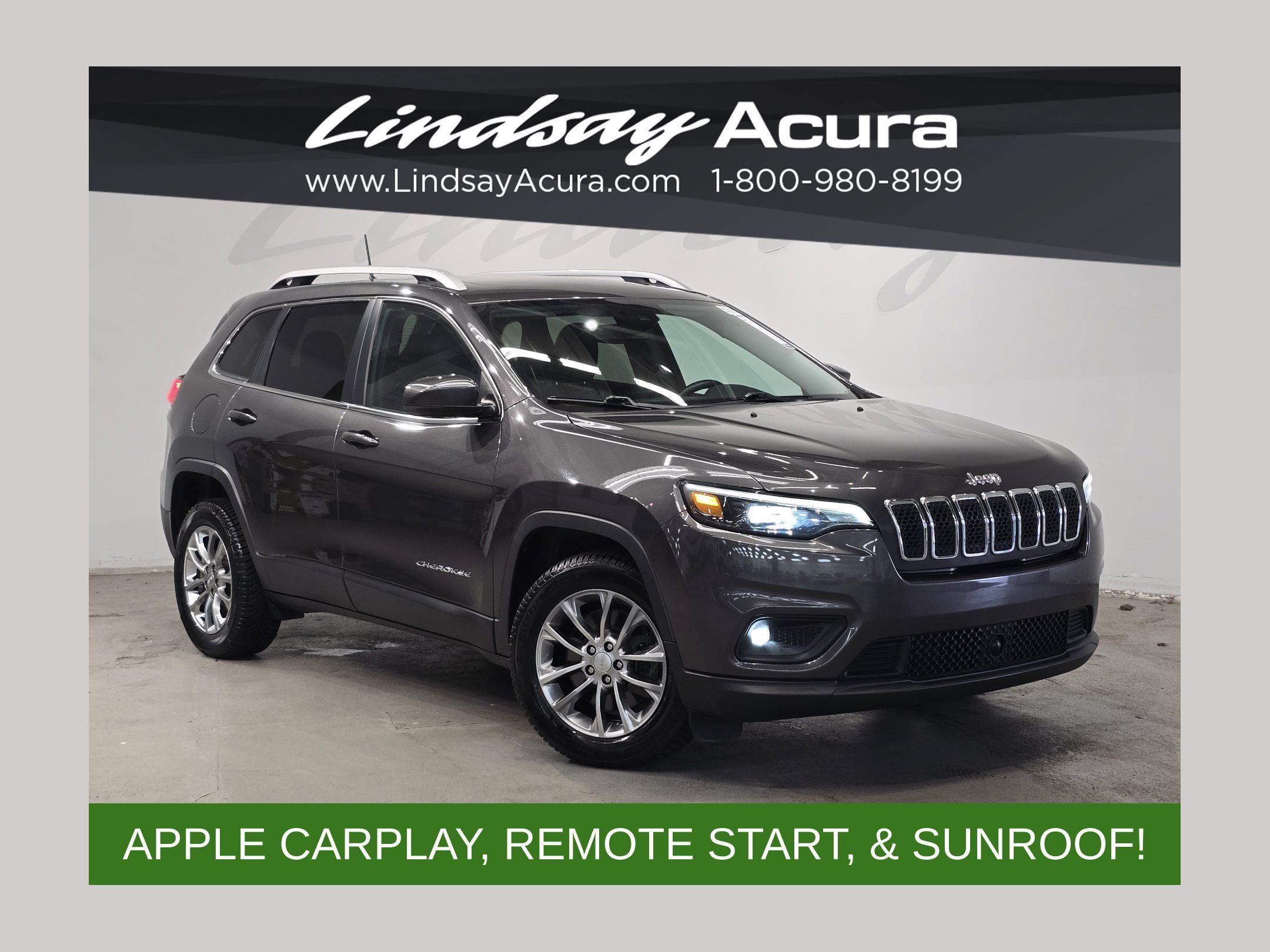 Used 2021 Jeep Cherokee Latitude Plus w/ Sun & Sound Group FWD image 1