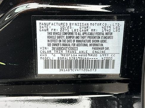 New 2026 Nissan Sentra SV w/ Floor Mat Package image 32