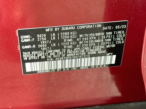Used 2024 Subaru Outback Touring XT AWD/4WD image 40