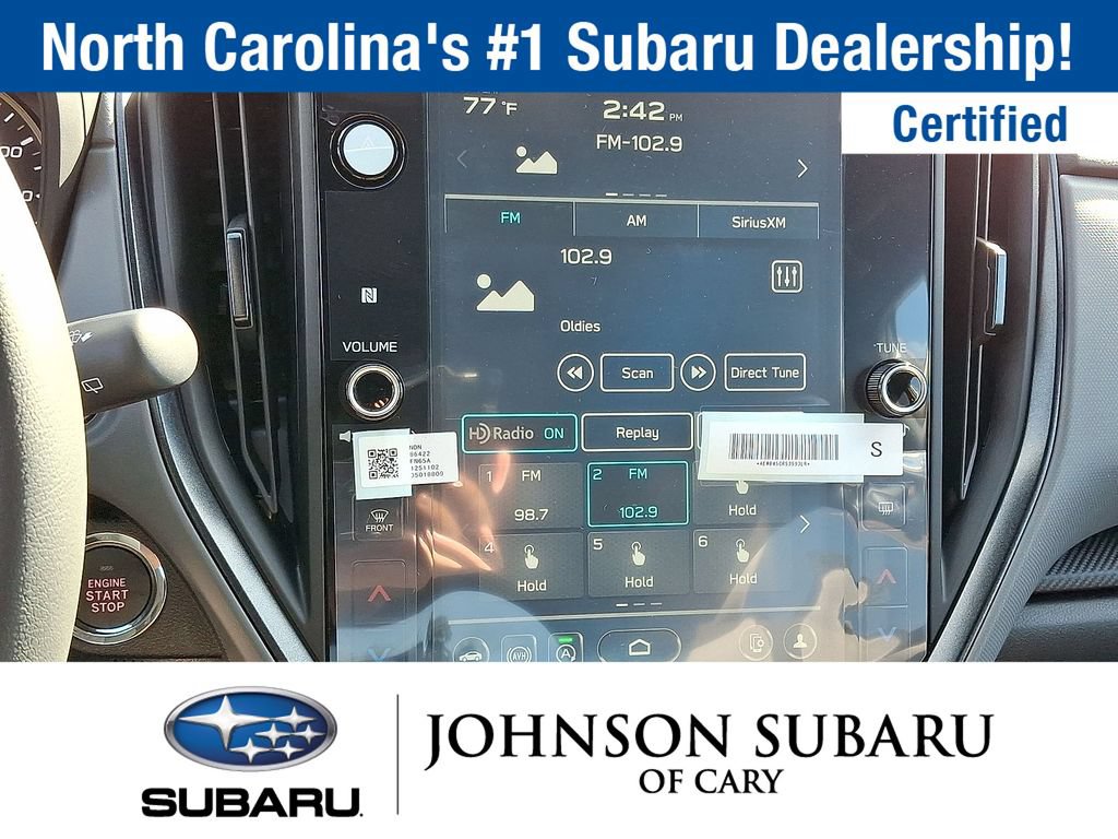 Certified 2025 Subaru Crosstrek 2.5i Sport AWD/4WD image 16