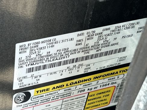 Used 2020 Ford Expedition Platinum RWD image 17