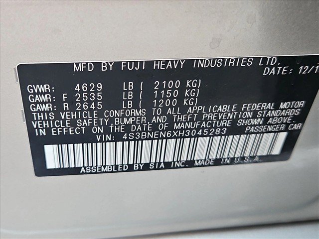 Used 2017 Subaru Legacy 3.6R Limited AWD/4WD image 30
