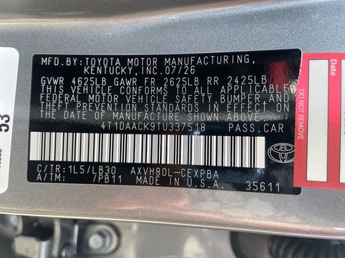 New 2026 Toyota Camry XSE FWD image 28