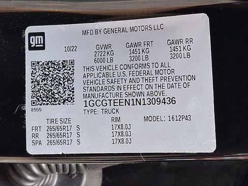 Used 2022 Chevrolet Colorado ZR2 AWD/4WD image 20