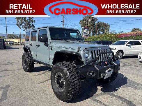 Used 2014 Jeep Wrangler Unlimited Rubicon w/ Connectivity Group AWD/4WD image 1