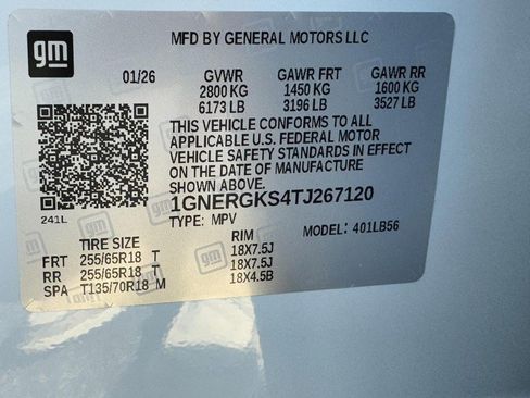 New 2026 Chevrolet Traverse LT FWD image 17