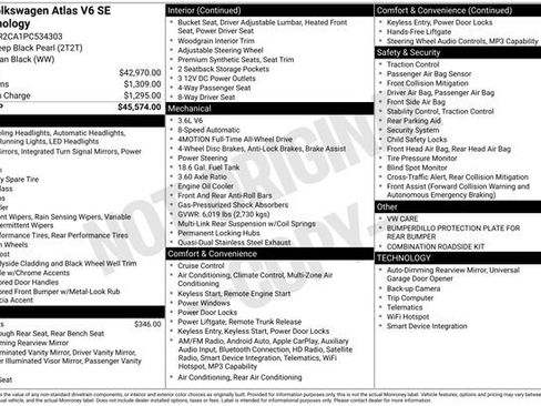 Used 2023 Volkswagen Atlas SE AWD/4WD image 31