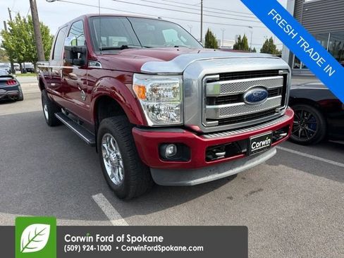 Used 2013 Ford F350 Platinum w/ FX4 Off Road Pkg AWD/4WD image 1