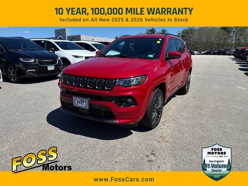 Certified 2022 Jeep Compass Limited AWD/4WD image 1