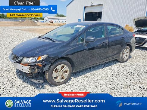 Used 2015 Honda Civic LX image 1