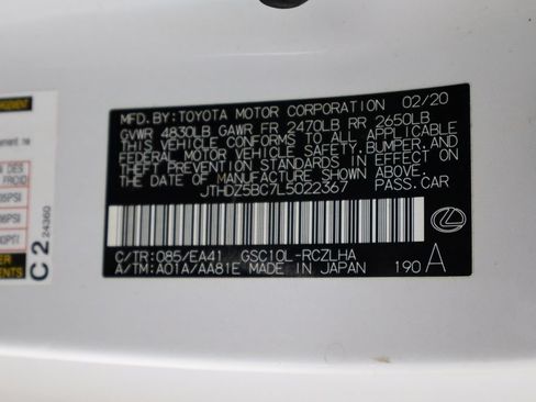 Used 2020 Lexus RC 350 w/ Premium Package RWD image 42