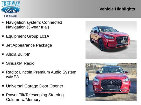 Used 2024 Lincoln Corsair AWD w/ Equipment Group 101A image 2