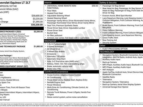 Used 2025 Chevrolet Equinox LT w/ Convenience Package II AWD/4WD image 40