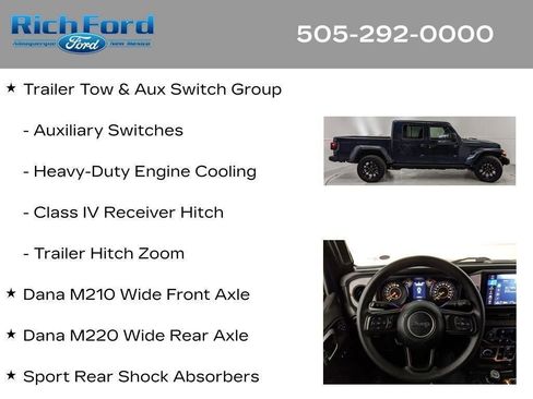 Used 2025 Jeep Gladiator Sport AWD/4WD image 76