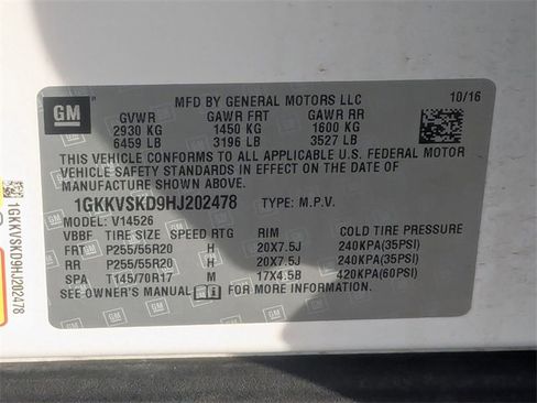 Used 2017 GMC Acadia Limited SLT image 38