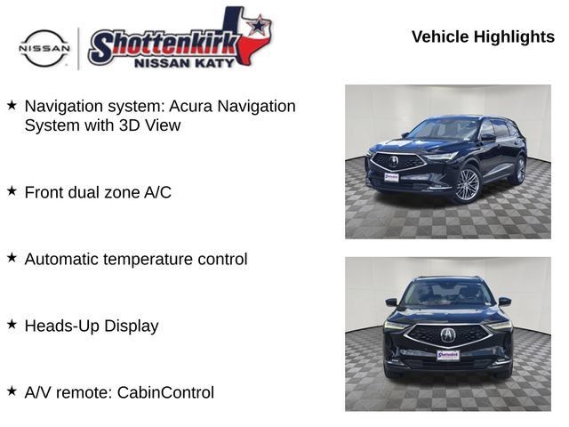 Used 2023 Acura MDX w/ Advance Package AWD/4WD image 6