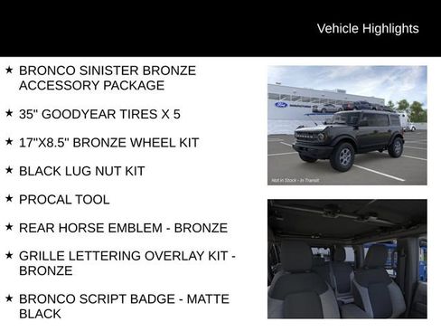 New 2026 Ford Bronco Big Bend AWD/4WD image 7