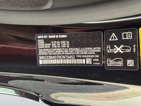Certified 2024 BMW M4 xDrive Competition w/ M Driver's Package AWD/4WD image 19