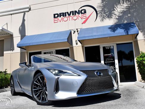 Used 2026 Lexus LC 500 Convertible w/ Touring Package RWD image 4