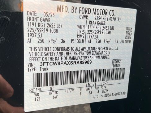 Used 2025 Ford Maverick Lobo AWD/4WD image 53