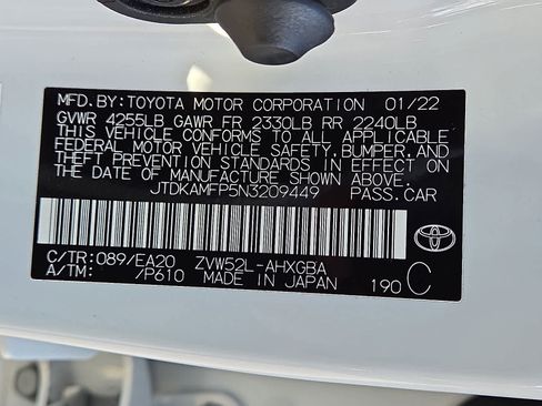 Certified 2022 Toyota Prius Prime XLE image 27
