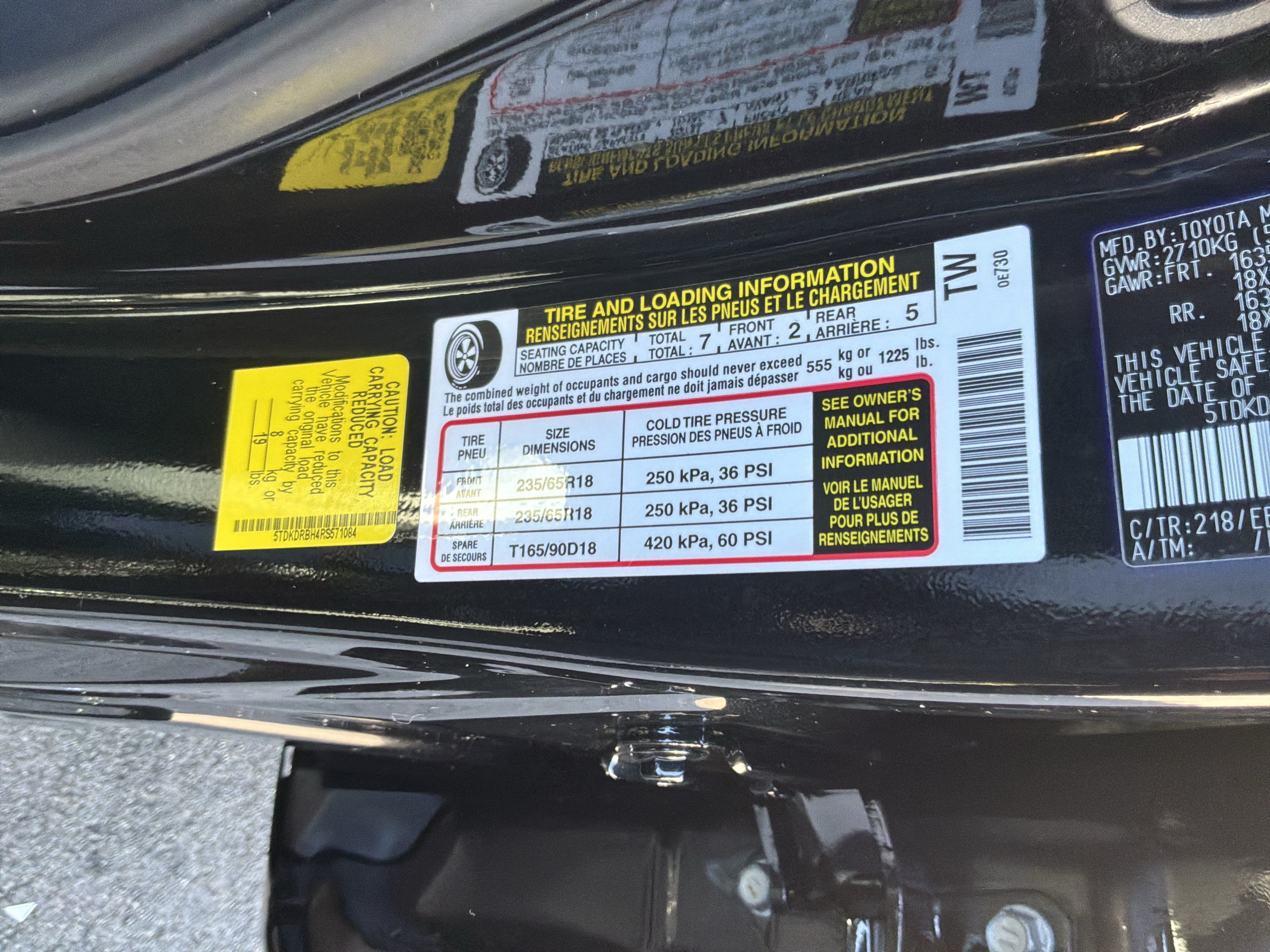 Used 2024 Toyota Highlander XLE AWD/4WD image 36