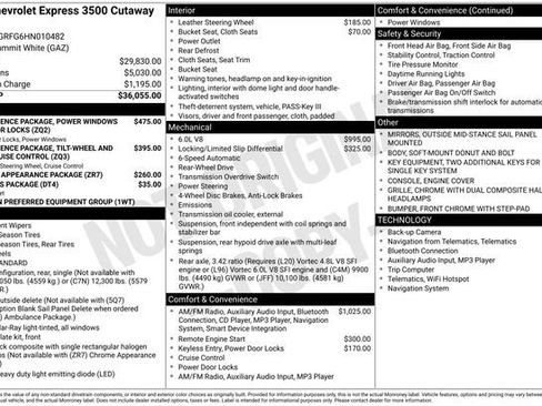 Used 2017 Chevrolet Express 3500 image 3