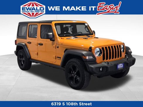Used 2021 Jeep Wrangler Unlimited Sport AWD/4WD image 1