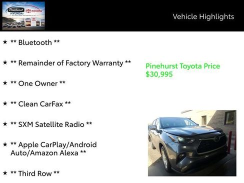 Used 2023 Toyota Highlander LE FWD image 7