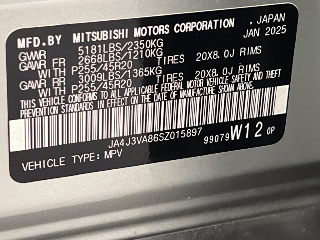 Used 2025 Mitsubishi Outlander SE FWD image 83