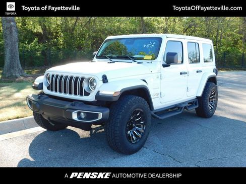 Used 2024 Jeep Wrangler Sahara w/ Technology Group image 1