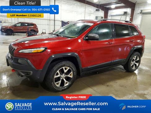 Used 2016 Jeep Cherokee Trailhawk w/ Cold Weather Group AWD/4WD image 1