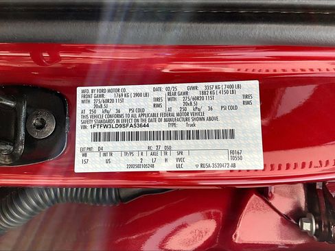 New 2025 Ford F150 XLT w/ Equipment Group 302A MID image 14