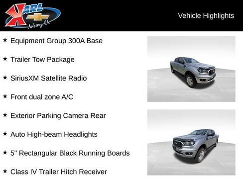 Used 2020 Ford Ranger XLT w/ Trailer Tow Package AWD/4WD image 2