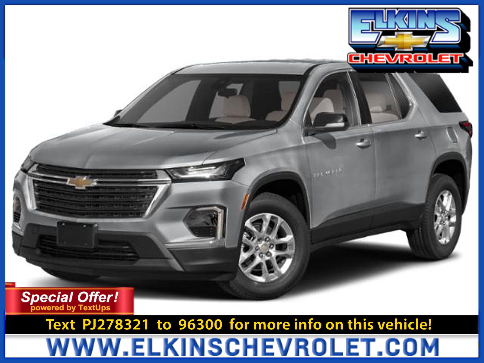 Certified 2023 Chevrolet Traverse LT FWD image 1