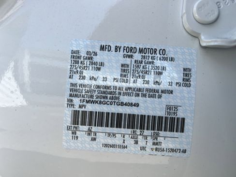 New 2026 Ford Explorer ST image 30