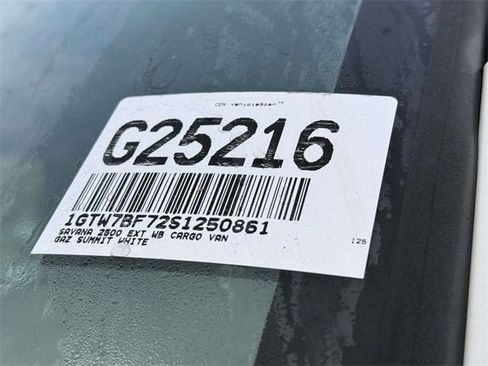 New 2025 GMC Savana 2500 Extended w/ Driver Convenience Package image 20